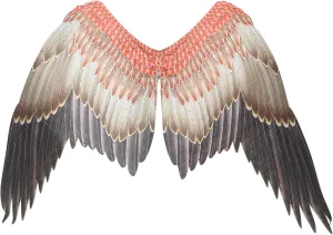 NUOBESTY 3D Angle Wing Large Eagle Bird Costume Wing Adult Angel Wing Costumes for Halloween Party Cosplay Performance Mardi Gras 1Pc