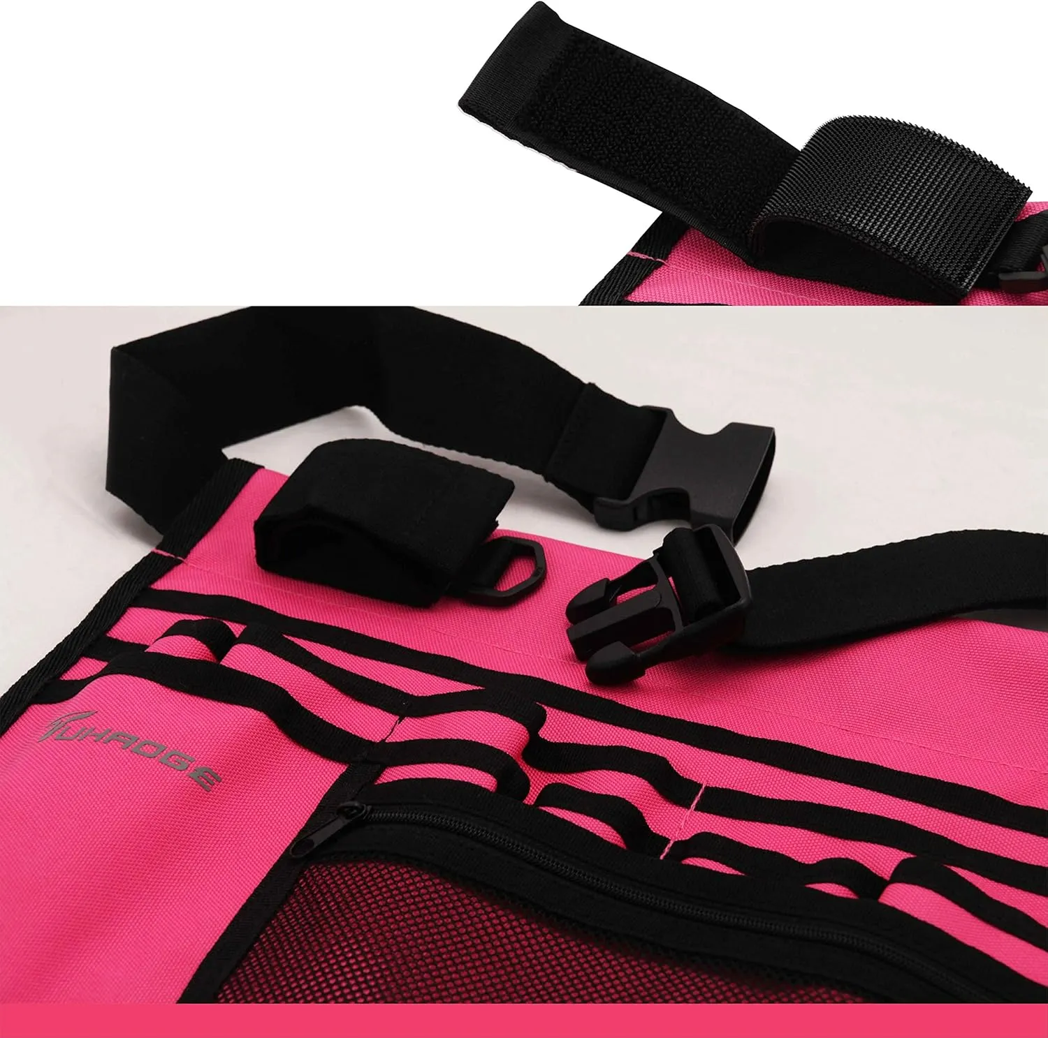 Nurse Storage Bag Multifunctional Nurse Storage Bag, Medical Kit Practical Waist Bag Nurse Pocket Storage Bag (Pink)