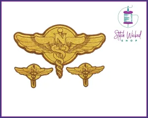 Nursing Patch Registered Nurse RN Fully Embroidered Patches Individual or Set