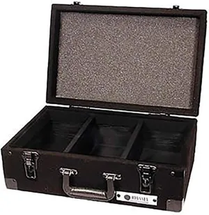 ODYSSEY CCD225E Carpeted Cd Case With Surface Mount Hardware For 225 View Packs Or 75 Jewel Cases