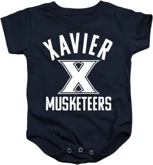 Official One Color Musketeers Logo Unisex Infant Snap Suit for Baby