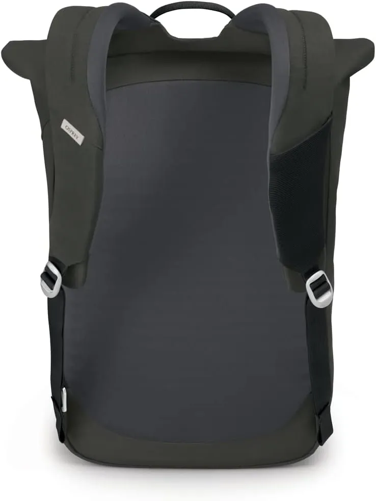 Osprey Arcane Roll Top Commuter Backpack, Stonewash Black