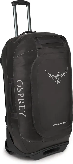 Osprey Transporter 90L Wheeled Travel Duffel Bag, Black, One Size