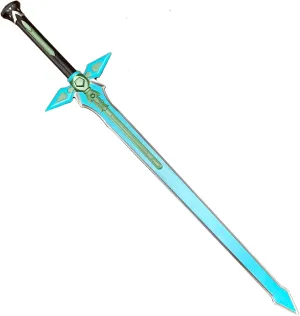 Otakumod SAO Kiritos Foam Sword Fantasy One Hand Foam Medieval Sword, Rapier for Cosplay, Props, Gift, Collections (Dark Repulser)