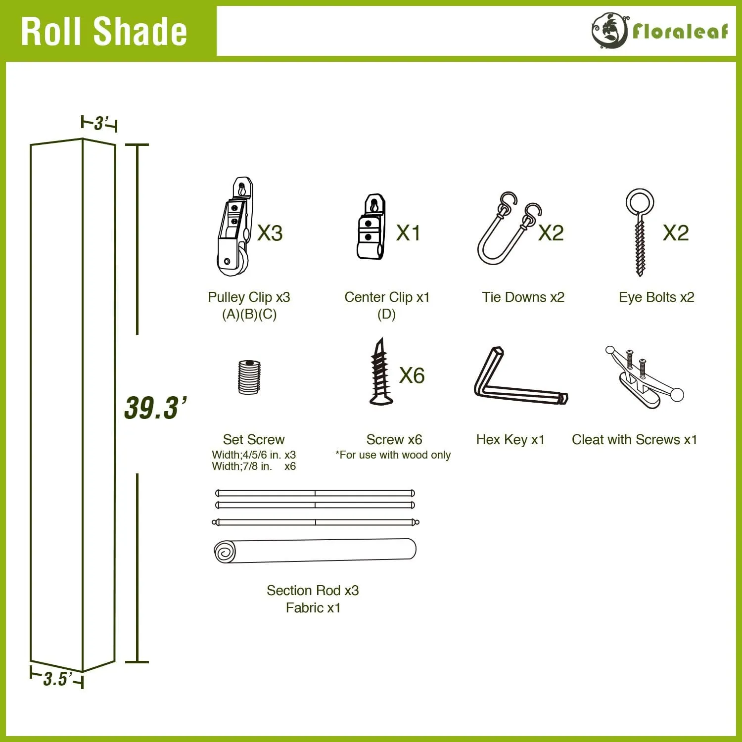 Outdoor Roller Shades Window Blinds for Porch Screen Deck Pergola Patio Balcony Gazebo Privacy Sunshade Roll Up Outdoor 8'W x 6'H Standard Size Light Grey
