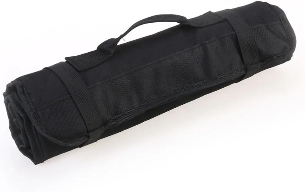 Oxford Cloth Tool Kit Roll up Tool Bag Screwdriver Plier 22-pocket Organizer