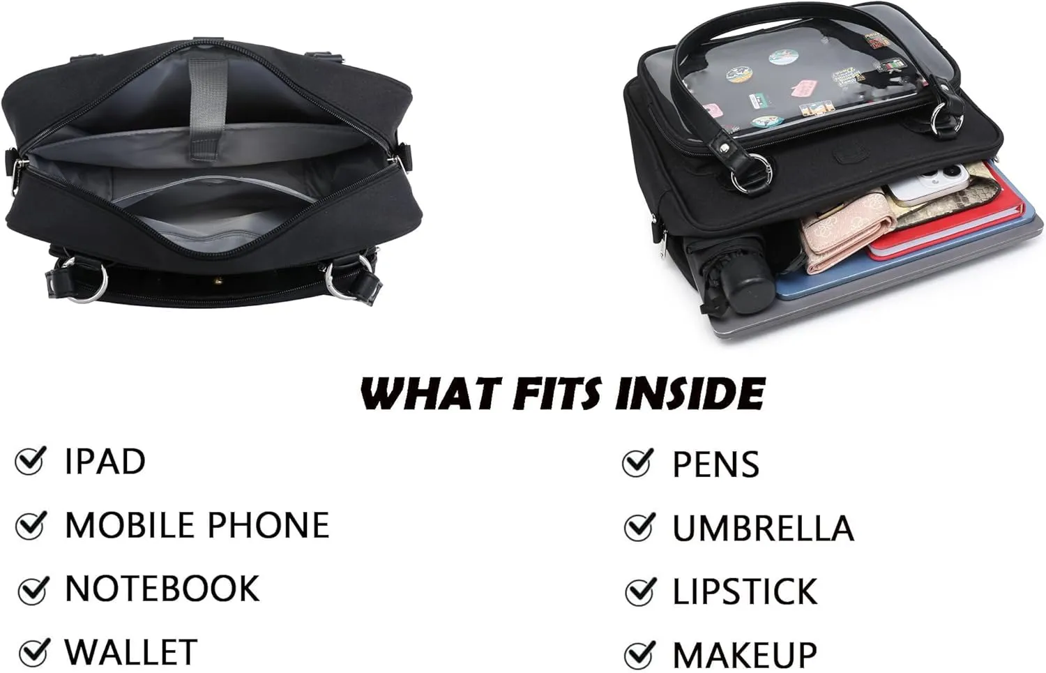 Oxford Ita Bag Crossbody Shoulder Bag Satchel Messenger Backpack Multi-Purpose Pins Display