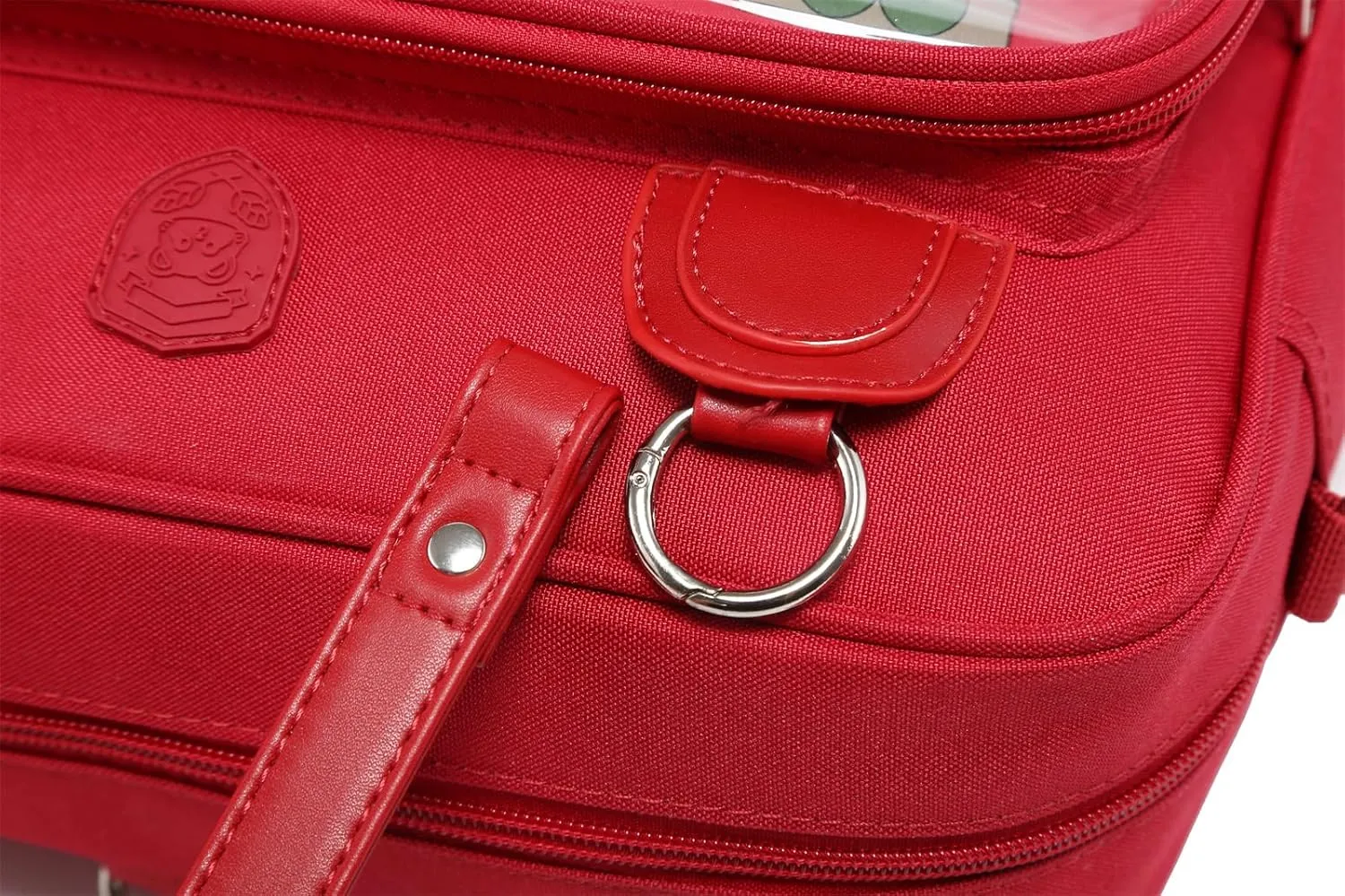 Oxford Ita Bag Crossbody Shoulder Bag Satchel Messenger Backpack Multi-Purpose Pins Display