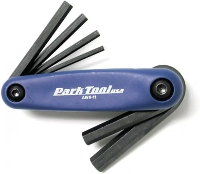 Park Tool AWS-11 Fold-Up Hex Wrench Set