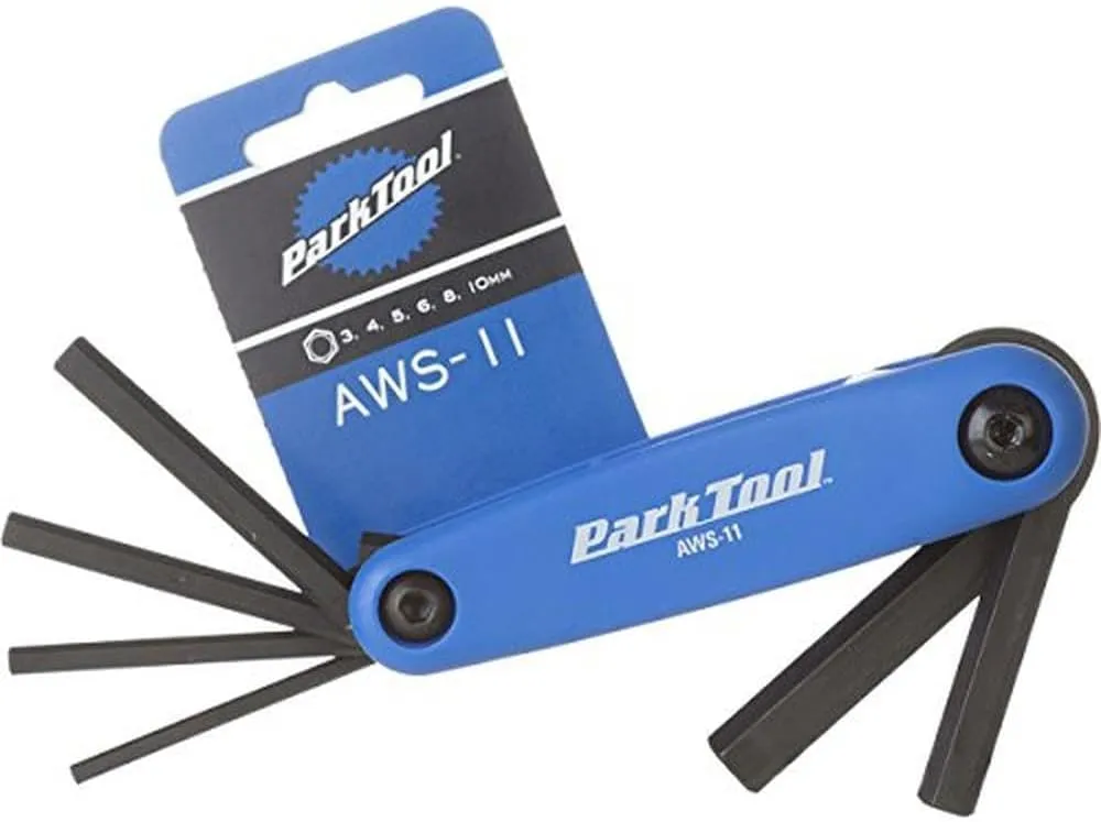 Park Tool AWS-11 Fold-Up Hex Wrench Set