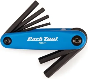 Park Tool AWS-11 Fold-Up Hex Wrench Set