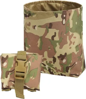 PATIKIL Dump Pouch, Waist Folding Dump Bag Roll-Up Drawstring Utility Tool Storage Pack Backpack Accessories Shooting Outdoor Sports Bag