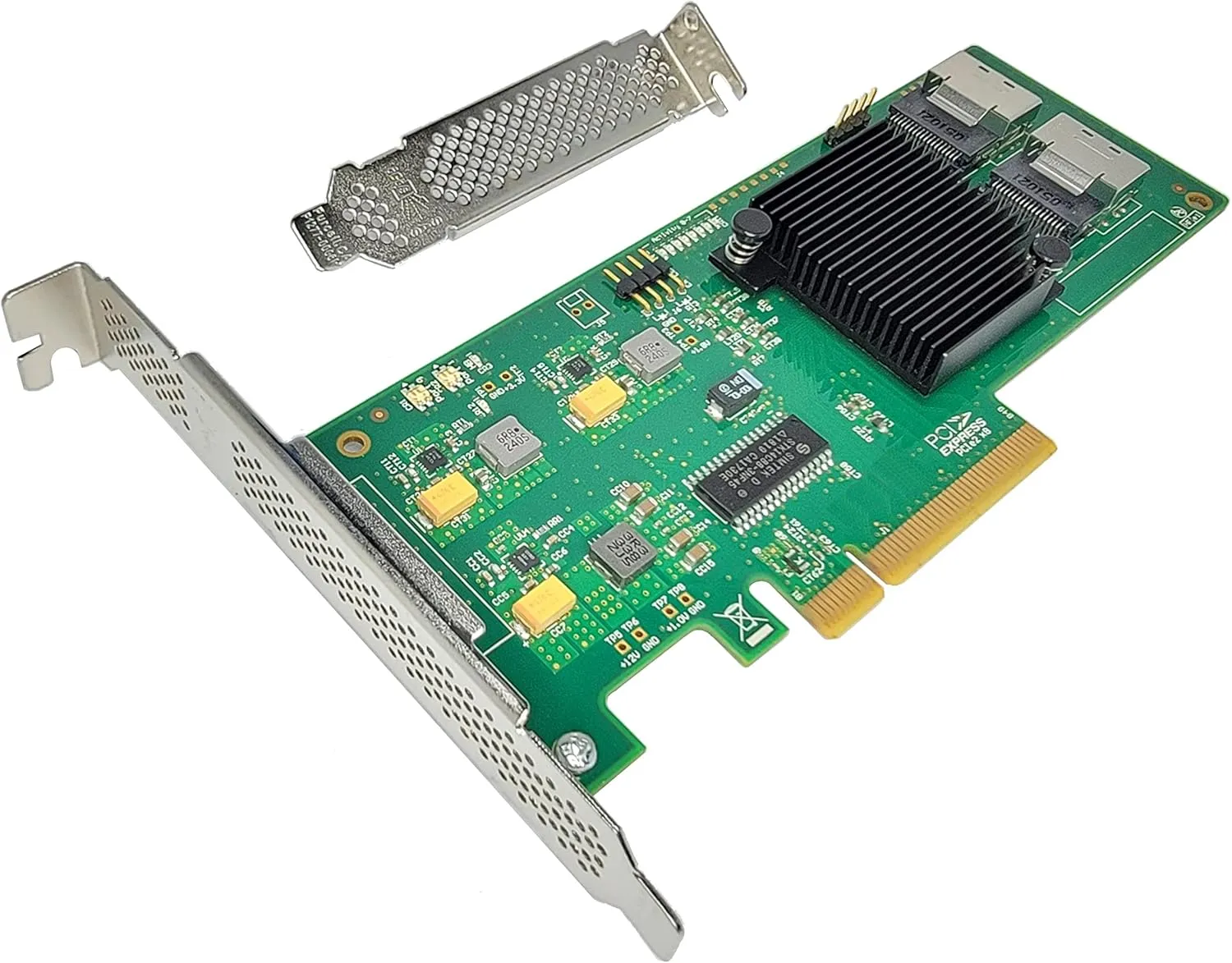 PCI Express 2.0 SAS SATA HBA 6Gb/s Raid Controller Card, SAS2008 Controller Chip, Same as SAS 9211-8I