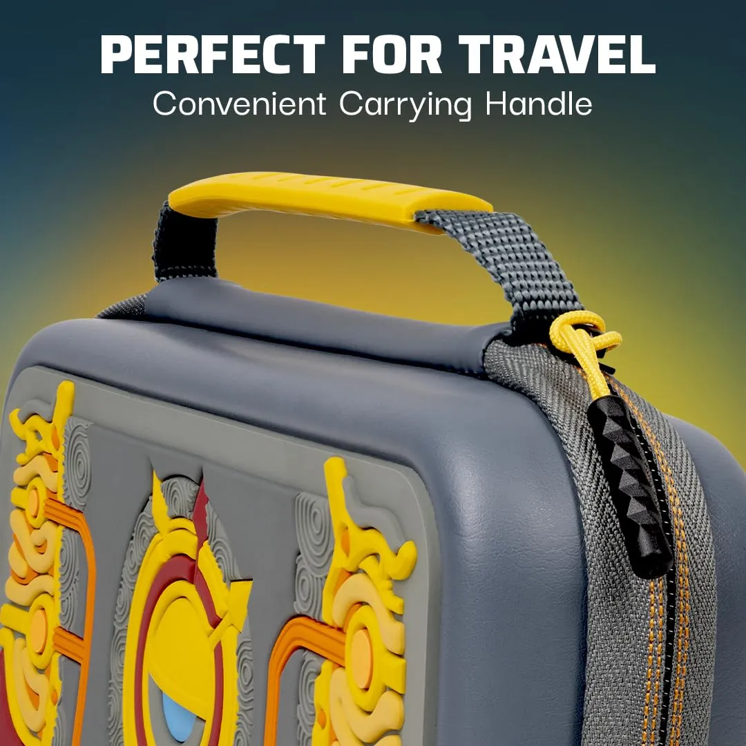 PDP Travel Case Plus GLOW for Nintendo Switch/Switch Lite/Switch OLED: Legend of Zelda Tears of the Kingdom Cosplay Purah Pad 3D (Glow in the Dark)