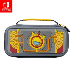 PDP Travel Case Plus GLOW for Nintendo Switch/Switch Lite/Switch OLED: Legend of Zelda Tears of the Kingdom Cosplay Purah Pad 3D (Glow in the Dark)