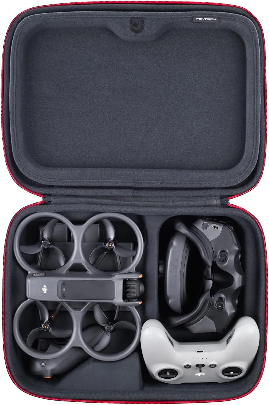 PGYTECH Carrying Case for DJI Avata 2, Portable Backpck Hard Pouch Waterproof Travel Bag Nylon Material Drone Accessories, Compatible with DJI Goggles 3 / DJI FPV Remote Controller 3 / RC Motion 3