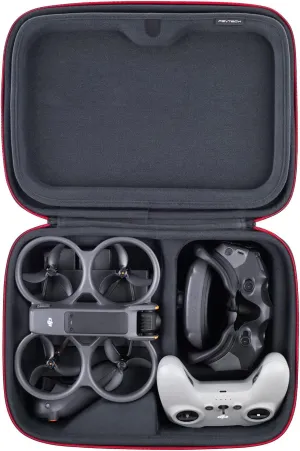 PGYTECH Carrying Case for DJI Avata 2, Portable Backpck Hard Pouch Waterproof Travel Bag Nylon Material Drone Accessories, Compatible with DJI Goggles 3 / DJI FPV Remote Controller 3 / RC Motion 3