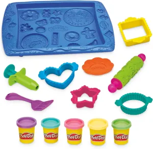 Play-Doh Kitchen Creations Cookie Creations Playset, Kids Arts & Crafts Set, Preschool Play Food Toys, Easter Gifts for Girls & Boys, Ages 3  (Amazon Exclusive)