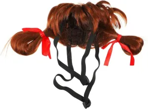 POPETPOP 1 Pc Pet Wig Cross-Dressing Hair Set Pet Headdress Wig Dog Fancy Comfortable and Sturdy Material