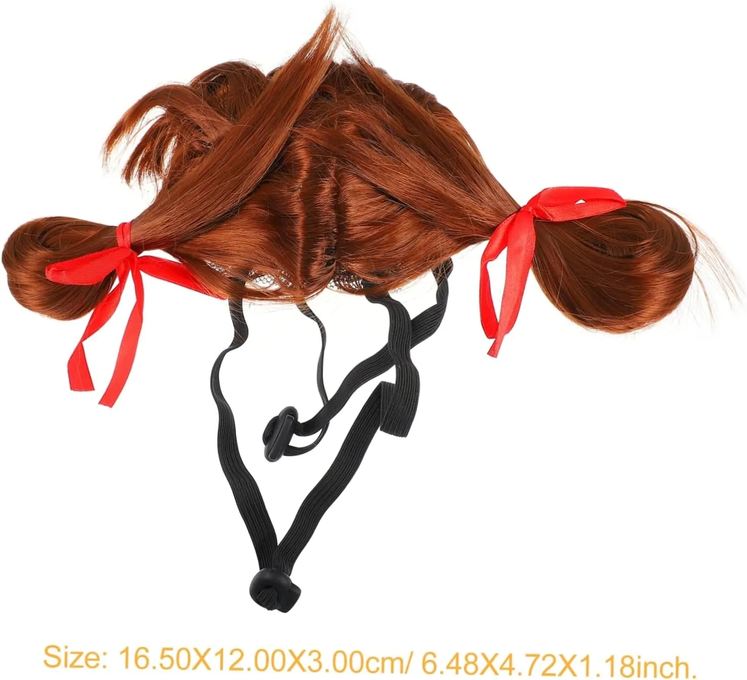 POPETPOP 1 Pc Pet Wig Cross-Dressing Hair Set Pet Headdress Wig Dog Fancy Comfortable and Sturdy Material