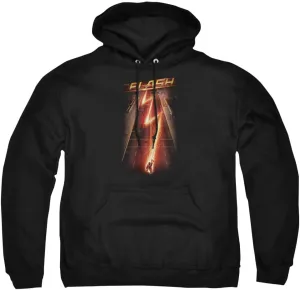 Popfunk Classic The Flash TV Series Logo Pull-Over Hoodie Sweatshirt