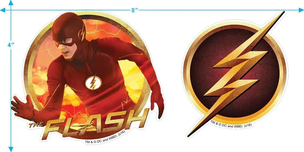 Popfunk Classic The Flash TV Series Logo Pull-Over Hoodie Sweatshirt