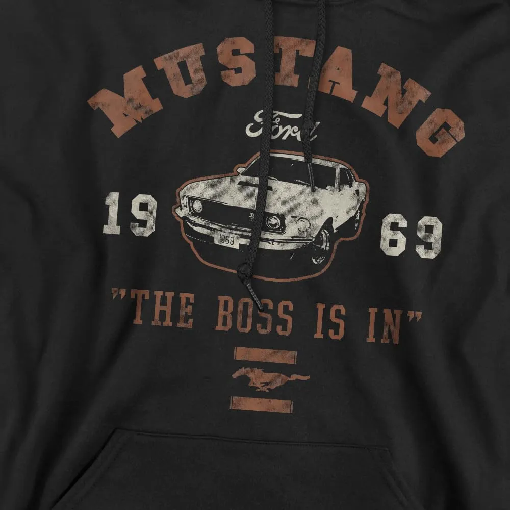 Popfunk Ford Mustang Mustang Stripes Unisex Adult Pull-Over Hoodie