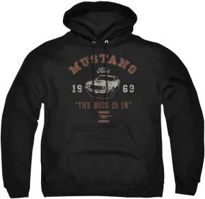 Popfunk Ford Mustang Mustang Stripes Unisex Adult Pull-Over Hoodie