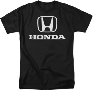 Popfunk Honda Auto Logo Black T-Shirt