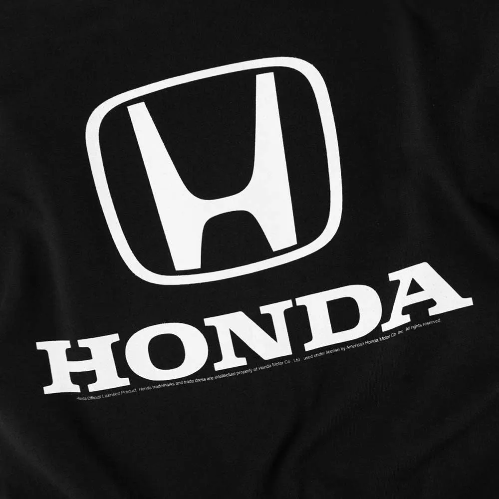 Popfunk Honda Auto Logo Black T-Shirt