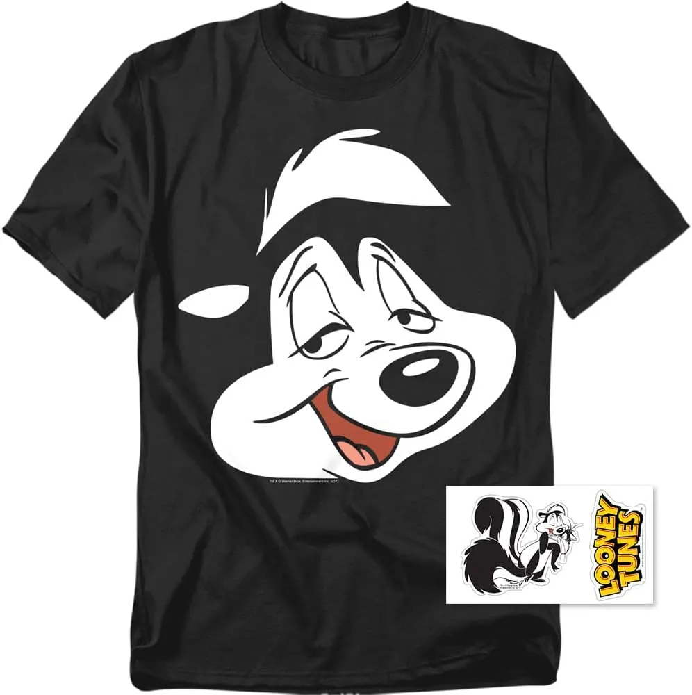 Popfunk Looney Tunes Pepe Face T-Shirt