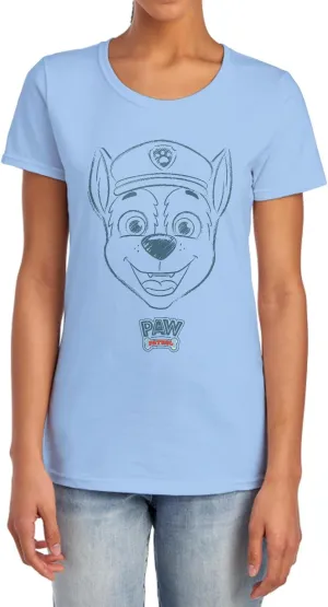 Popfunk Paw Patrol Chase Ready for Action Women's T Shirt