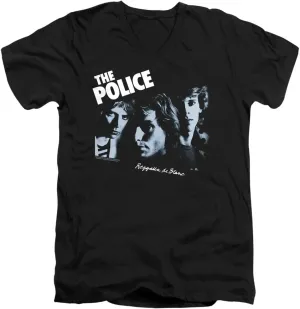 Popfunk The Police Regatta Unisex Adult V-Neck T Shirt