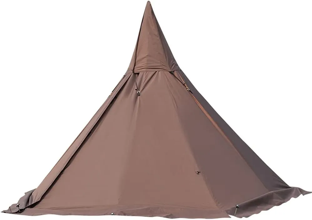 Portable Yurt Tent for 4/8 Person Family Camping Tent UPF50 , 4 Season Bell Tent Large Hot Tent 900D Oxford Yurt House for All Year Living Glamping