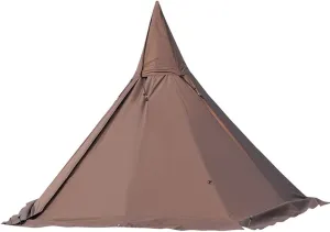 Portable Yurt Tent for 4/8 Person Family Camping Tent UPF50 , 4 Season Bell Tent Large Hot Tent 900D Oxford Yurt House for All Year Living Glamping