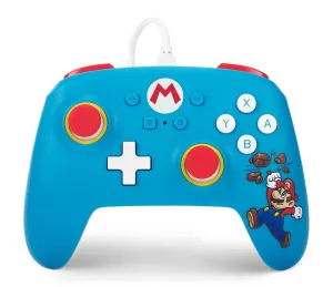 PowerA Nintendo Switch Wired Controller - Brick Breaker Mario, Mario Switch Controller, Detachable 10ft USB Cable, Plug & Play, Officially Licensed by Nintendo