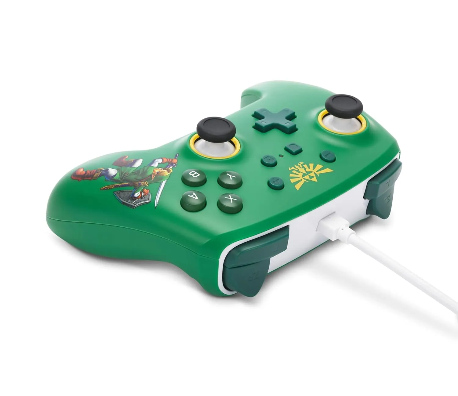 PowerA Nintendo Switch Wired Controller - Hyrule Defender, Detachable 10ft USB Cable, Plug & Play, Officially Licensed by Nintendo