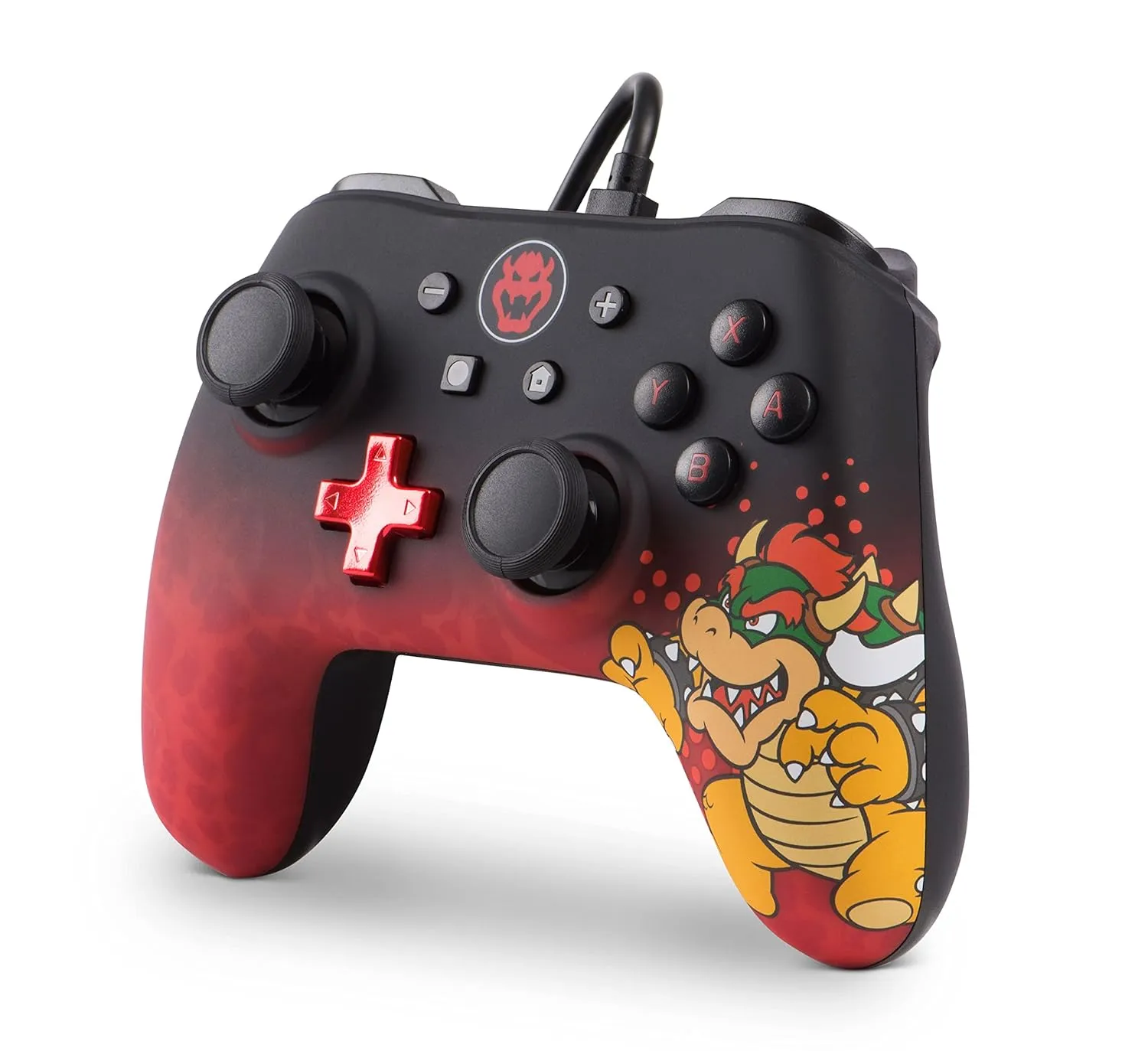 PowerA Wired Controller for Nintendo Switch - Bowser, Gamepad, Game controller, Wired controller, Officially licensed