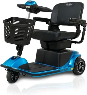 Pride Revo 2.0 3-Wheel Mobility Scooter with Ext Warranty (Blue)