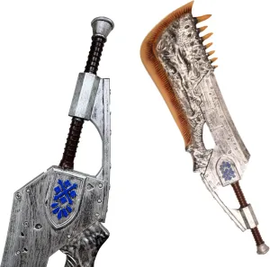 PU Foam Fantasy Monster Hunter Sword Prop for Costume, Cosplay, Halloween, Xmas, Collection. 1:1 Scale