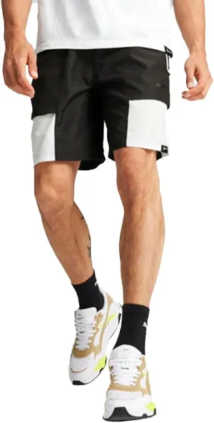 PUMA Mens Amg Statement Woven Shorts Casual Bottoms Casual - Black - Size XL