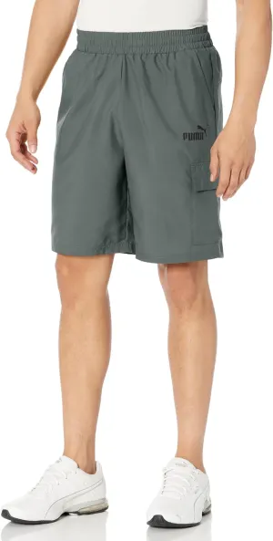 PUMA Men's Essentials 9" Woven Cargo Shorts