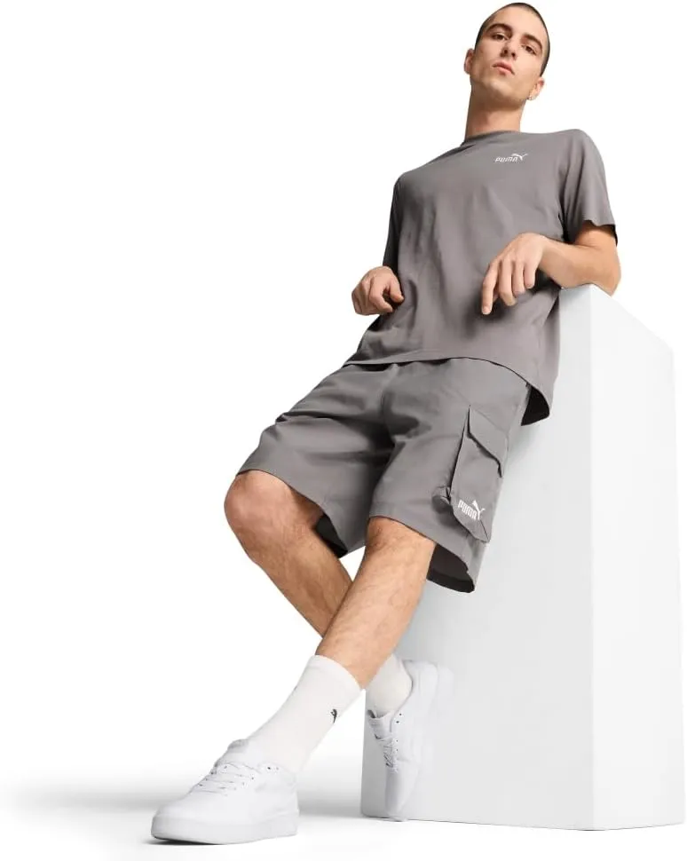 PUMA Men's Essentials Woven 9" Cargo Shorts