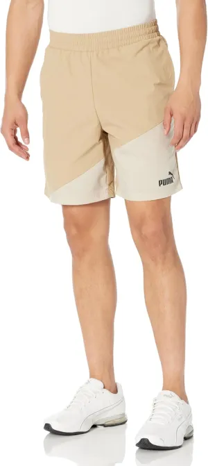 PUMA Men's Power Colorblock Woven 8" Shorts