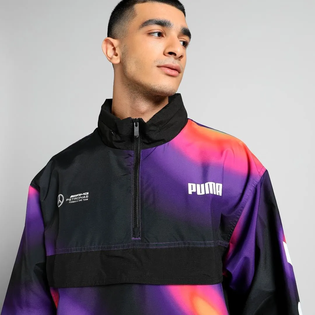 PUMA Men's Standard Mercedes AMG Petronas Formula 1 Statement Woven Jacket