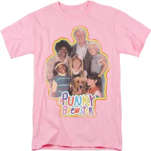 Punky Brewster Pb Distressed Unisex Adult T Shirt