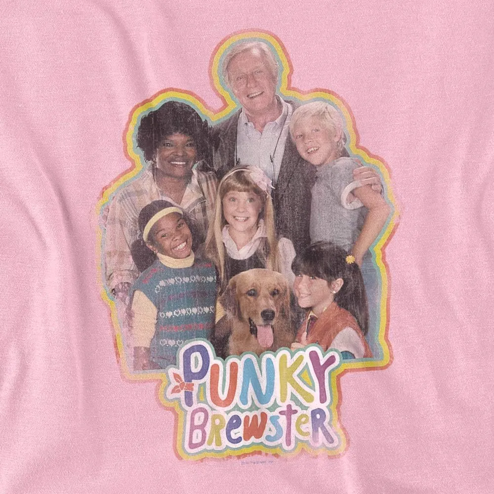 Punky Brewster Pb Distressed Unisex Adult T Shirt