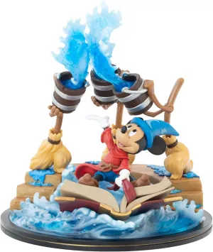 QMX Quantum Mechanix Disney's Fantasia - Sorcerer Mickey 7 Inch Q-Fig Max Elite