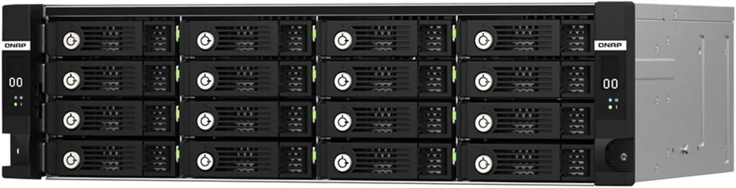QNAP TL-R1620Sdc-US 16 Bay 3U rackmount Dual-Controller SAS 12Gb/s JBOD Expansion Enclosure (Diskless)