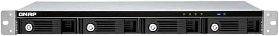 QNAP TR-004U 1U 4 Bay Hard Drive Enclosure Direct Attached Storage (Das) with Hardware RAID USB 3.0 Type-C